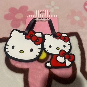 Hello kitty luggage tags